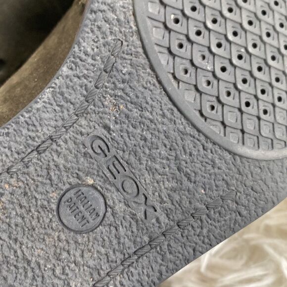 Geox Olive Green Suede Boots 36=6.5-7 - Picture 6 of 9